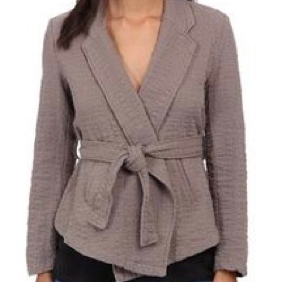 Free People Jackets & Blazers - Free People gauze slouchy wrap jacket